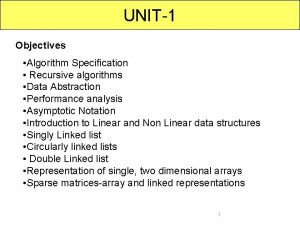 Linear data structure