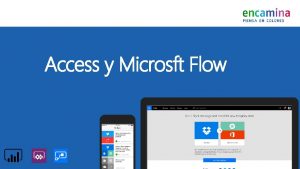 Access y Microsft Flow 1 Sergio Hernndez Mancebo