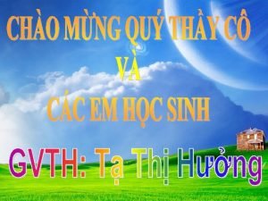 Chng II X HI VIT NAM T NM