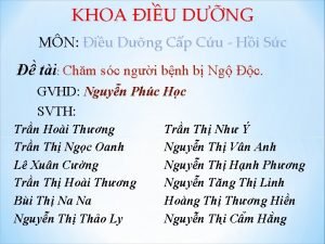 KHOA IU DNG MN iu Dng Cp Cu