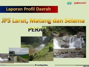 Peta daerah taiping Peta daerah taiping