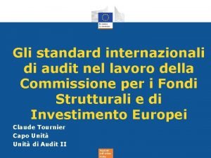 Gli standard internazionali di audit nel lavoro della