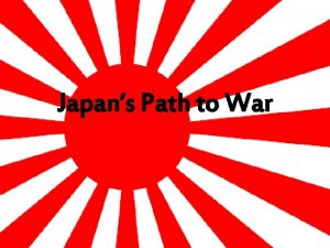 Japans Path to War September 1931 Japanese soldiers