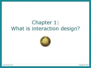 Chapter 1 What is interaction design Bad designs