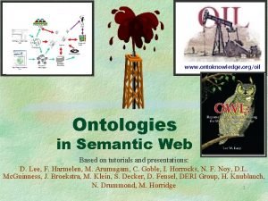 www ontoknowledge orgoil Ontologies in Semantic Web Based