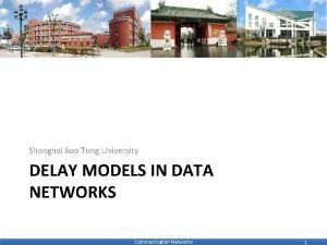 Delay models in data networks