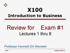 Introduction to business review