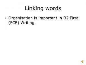 Although in the middle of the sentence