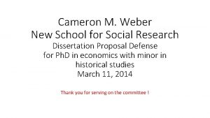 Cameron m. weber Cameron m. weber