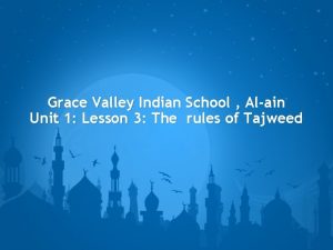 Grace valley indian school al ain