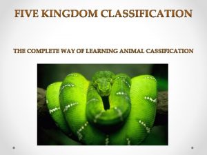 Kingdom monera classification chart