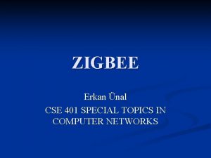 Zigbee frame format