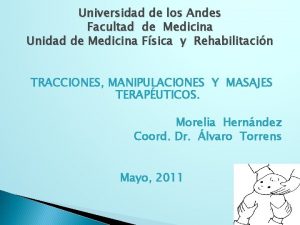 Universidad de los Andes Facultad de Medicina Unidad