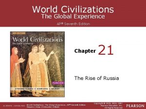 World Civilizations The Global Experience AP Seventh Edition