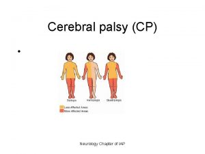Cerebral palsy iap
