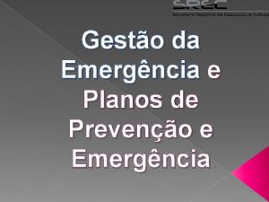 Emergncia