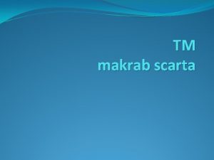 TM makrab scarta 1 Pembagian Kelompok 1 Aulia