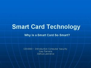 Combi smart card