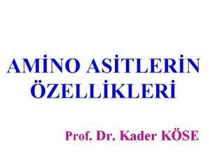 AMNO ASTLERN ZELLKLER Prof Dr Kader KSE KRAL