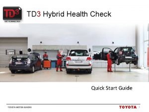 Hybrid health check