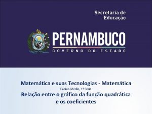 Matemtica e suas Tecnologias Matemtica Ensino Mdio 1