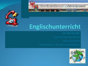 Englischunterricht Fr die Berufe Luftverkehrskaufleute Brokaufleute Kaufleute fr