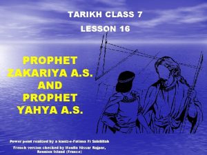 Prophet zakariya death