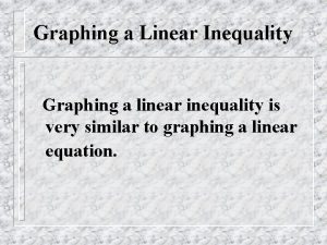 Graphing inequalities shading rules