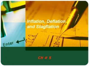Inflation Deflation and Stagflation CH 5 LOGO Terms