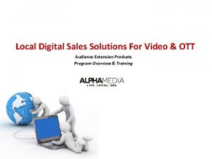 Sales solutions video