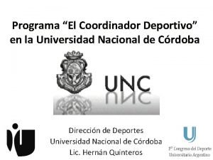 Plan de trabajo coordinador deportivo