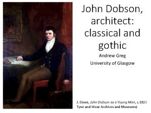 John dobson architect