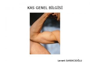 KAS GENEL BLGS Levent SARIKCIOLU HAREKET SSTEM Osteologia