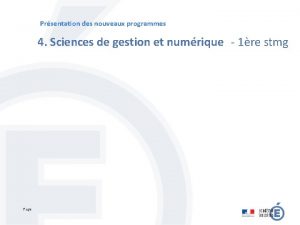 Numérique et intelligence collective stmg