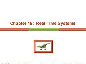 Real-time operating systems