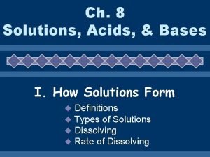 Chapter 8 solutions acids and bases answer key
