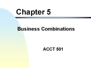 Chapter 5 business combinations solutions