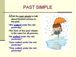 Simple past