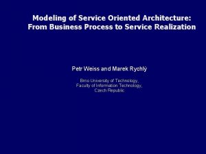 Service oriented architecture diagram