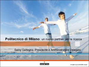 Politecnico di Milano un nuovo partner per la