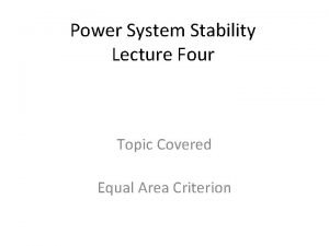 Power angle curve in power system stability