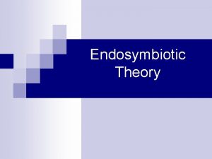 Endosymbiotic theory animation