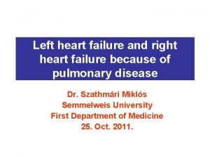 Congestive heart failure symtoms