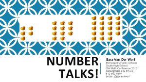 Number talk patterns Number talk patterns
