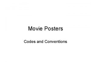 How are written codes used in each of this poster
