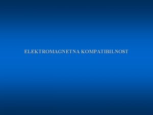 Elektromagnetna kompatibilnost