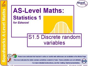 ASLevel Maths Statistics 1 for Edexcel S 1 ASLevel Maths Statistics 1 for Edexcel S 1
