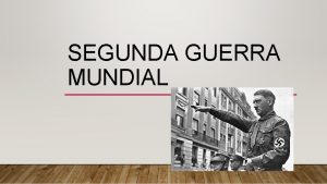 SEGUNDA GUERRA MUNDIAL GIOVANNI ARRIGHI O QUARTO CICLO