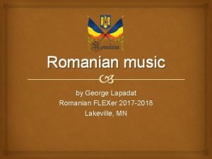 Romanian music Romanian music