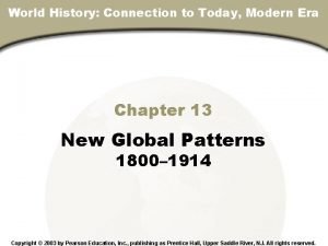 Chapter 13 section 2 world history